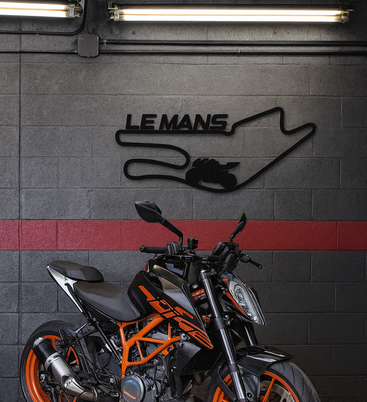Circuit des 24 heures du Mans en Métal