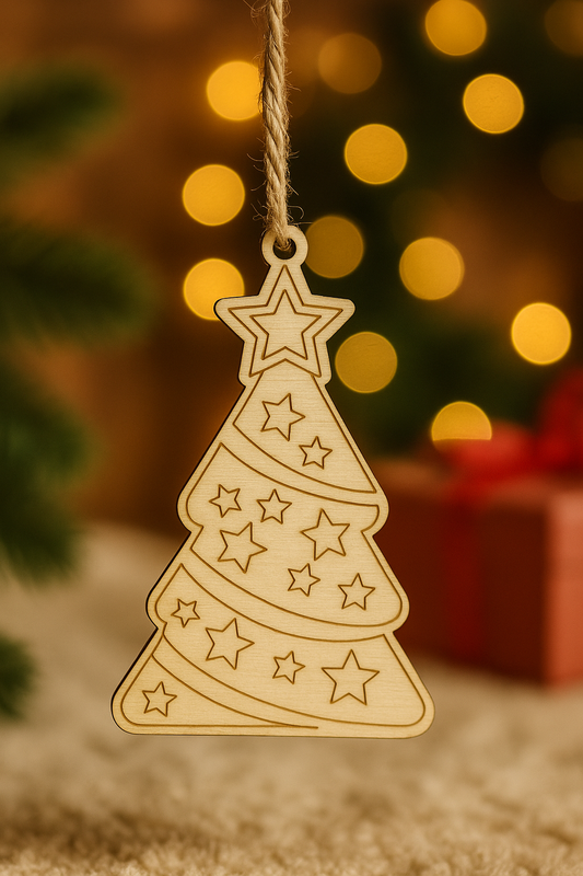 Sapin de Noël en bois