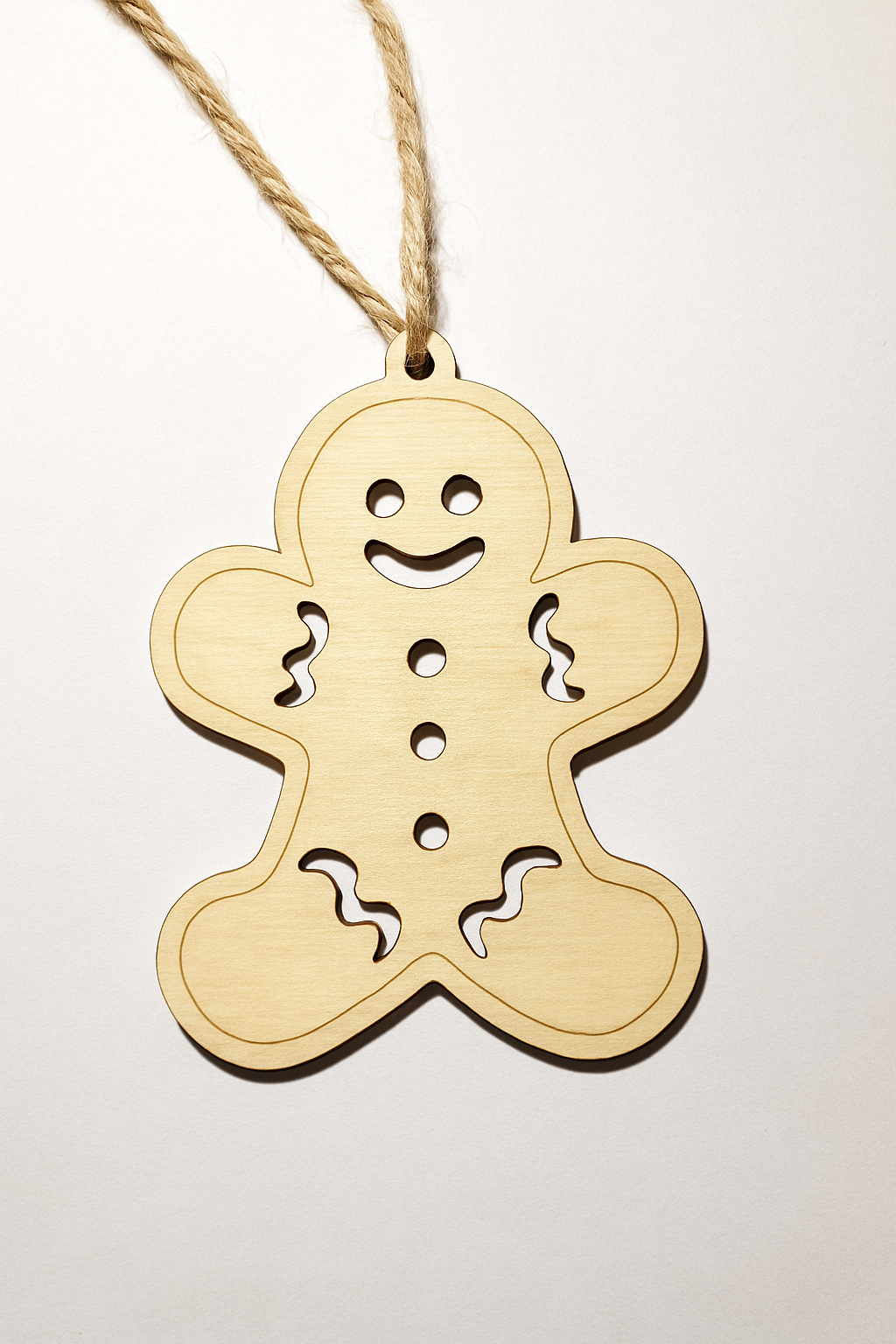 Bonhomme pain épices en Bois