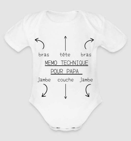 Body "Mémo technique pour papa"