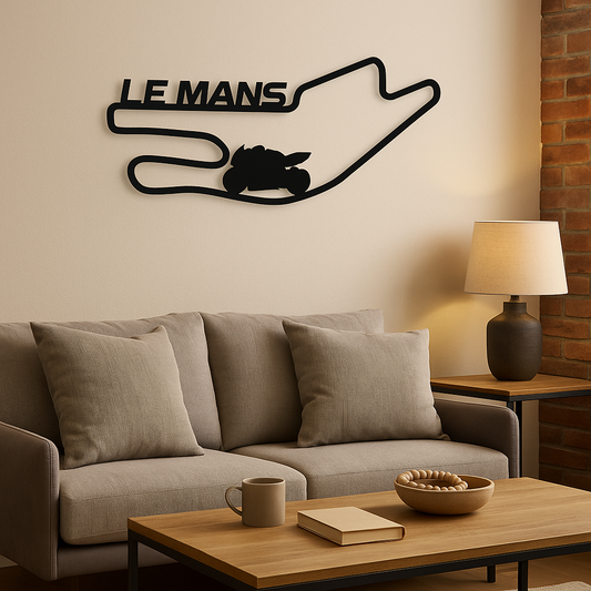 Circuit des 24 heures du Mans en Métal