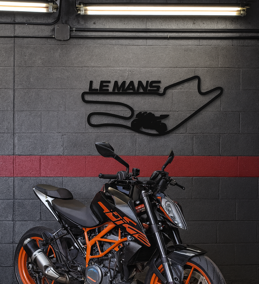 Circuit des 24 heures du Mans en Métal
